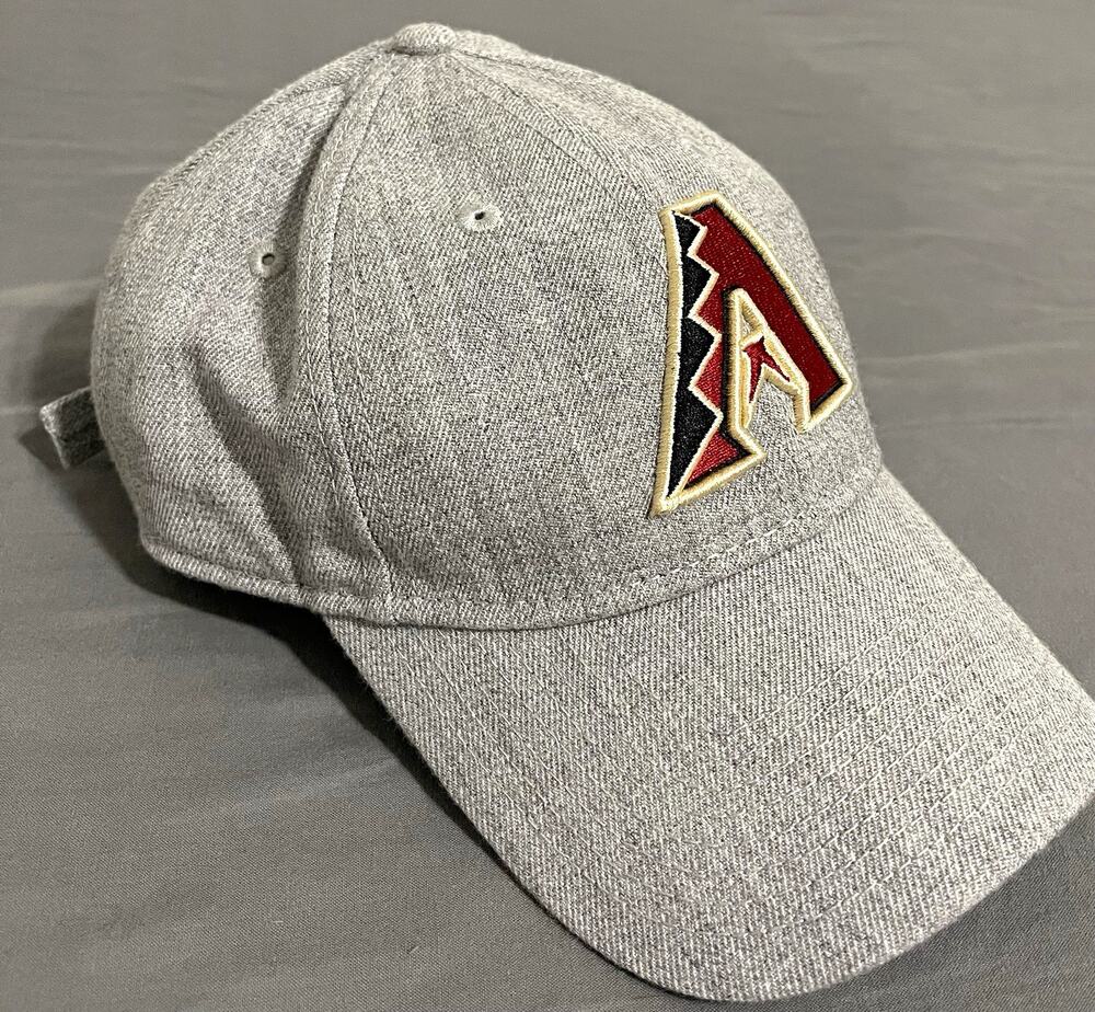 New Era 9TWENTY Arizona Diamondbacks Hat Womens Grey Strapback MLB